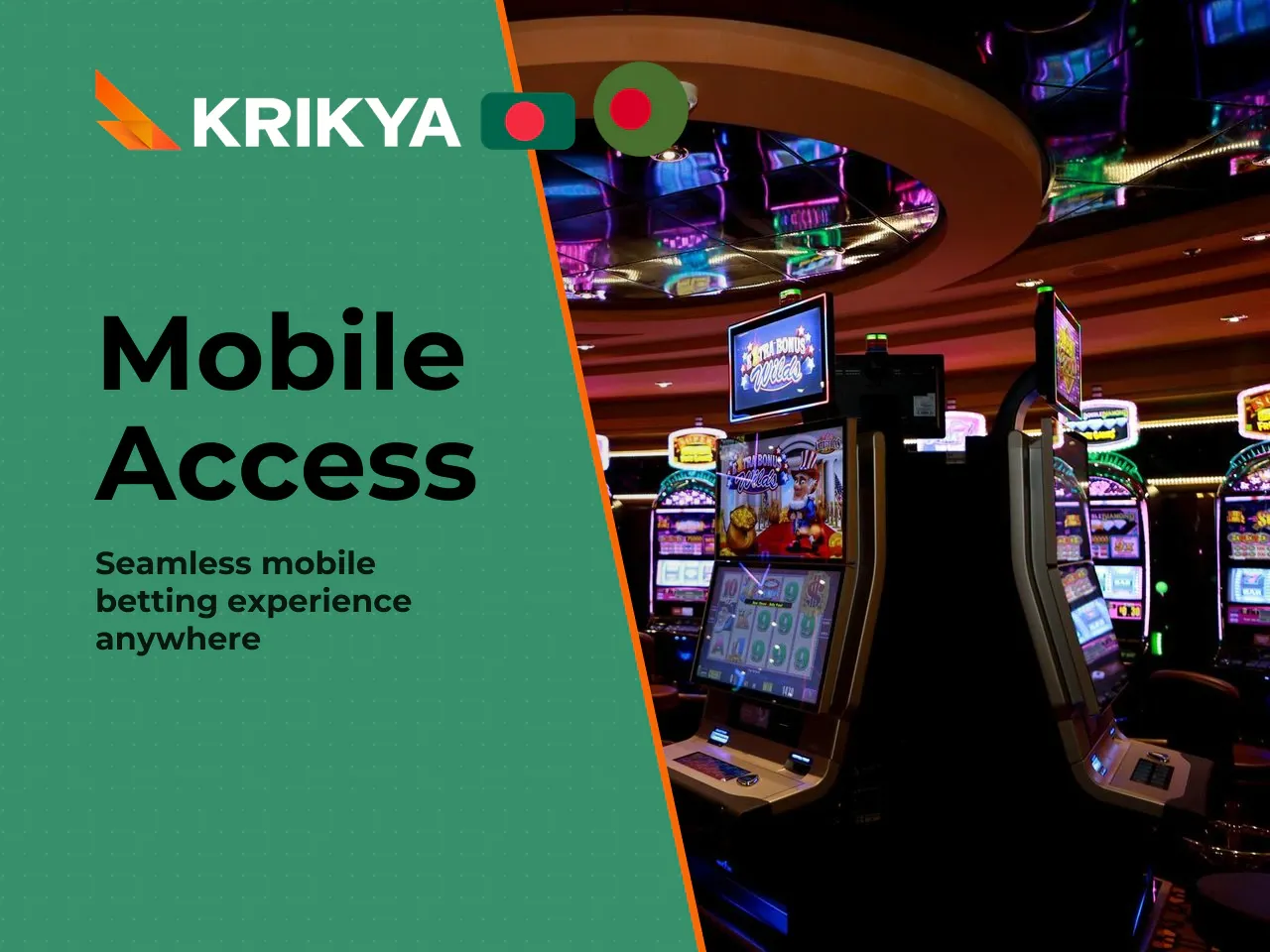 Krikya App vs Krikya Website on Mobile. Not everyone wants to install an app. Fair enough. The Krikya website works in any mobile browser and offers the same core functionality — sports betting, casin