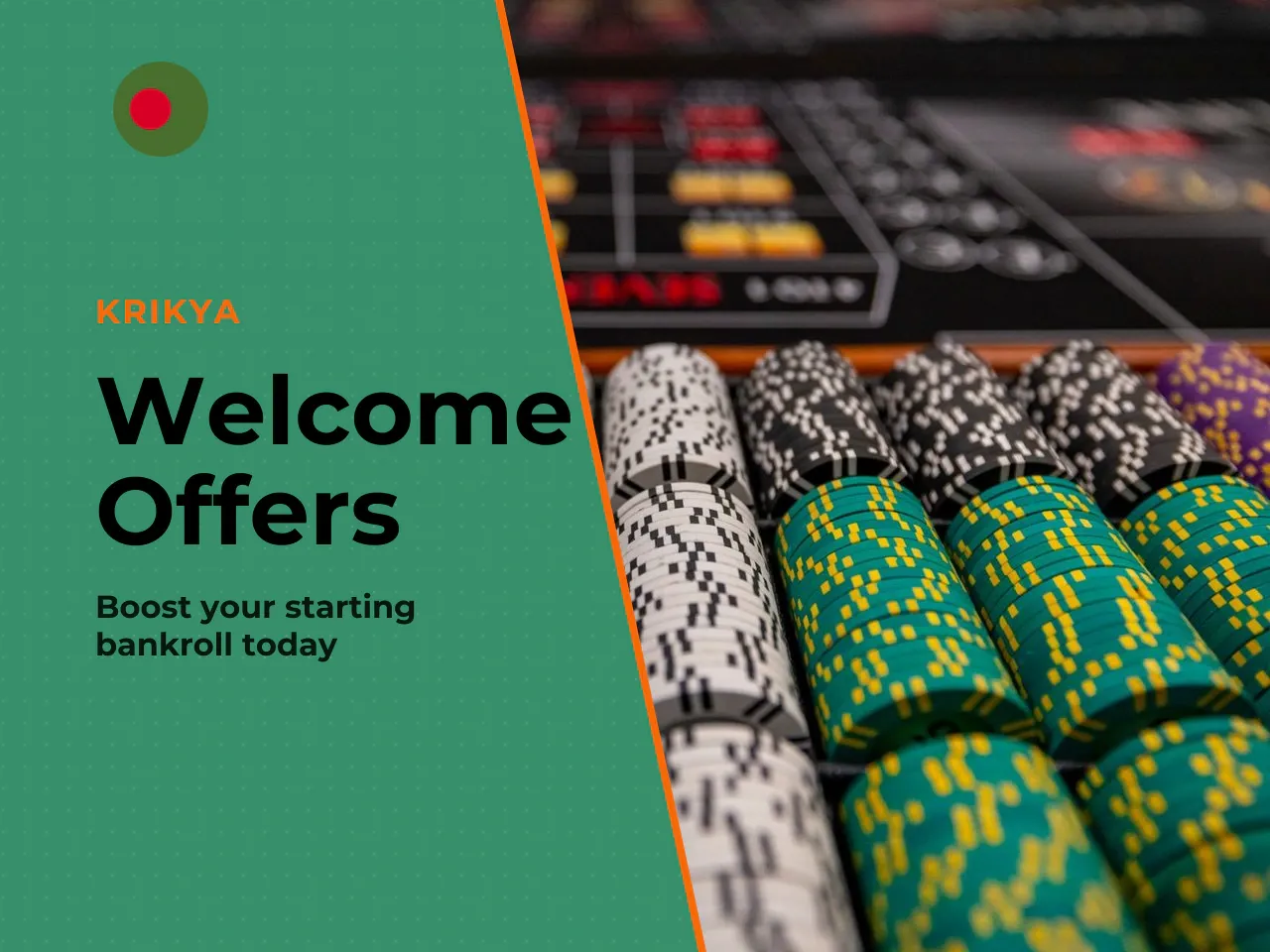Welcome and First Deposit Offers. Welcome and first deposit bonuses guarantee the user an increase to the starting bankroll by a percentage determined by the size of the initial top-up in BDT. Activat