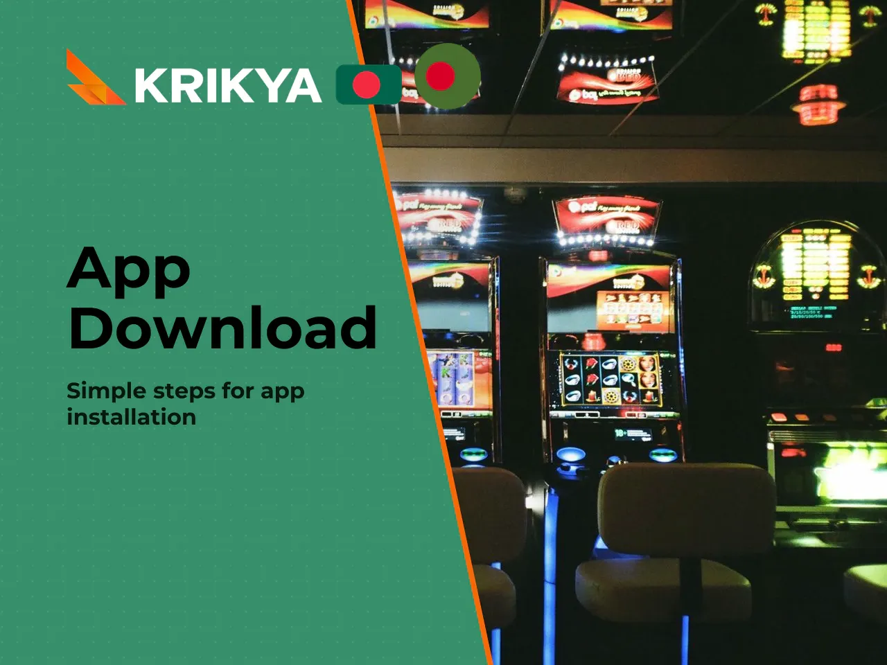 Here is the step-by-step process: 1. **Open your browser** — Chrome, Firefox, or any browser on your Android phone. 2. **Navigate to the official Krikya website** — verify the URL before proceeding. 3