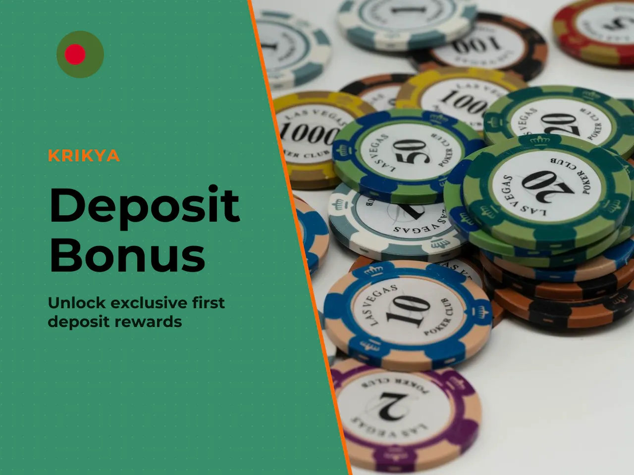 Krikya deposit bonus and first deposit offers. **Disclaimer:** Bonus information below is general in nature, based on independent reviews, and does not replace the platform's current terms. Verify act
