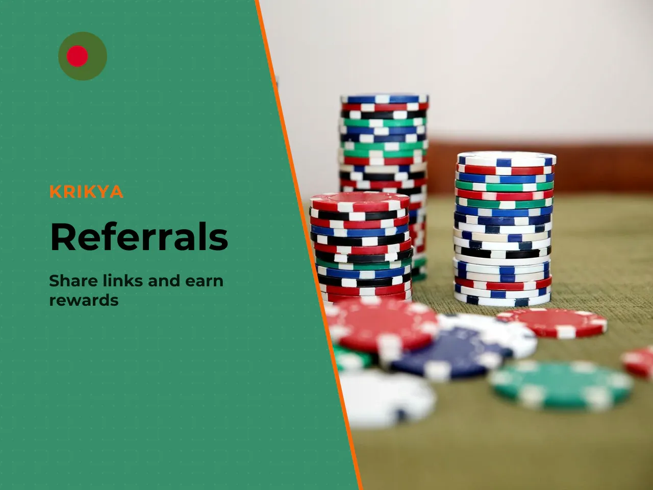 How the Referral Code Works in Bangladesh. The Krikya referral code Bangladesh process is designed around local sharing habits. Your unique 10-digit referral link can be shared via WhatsApp, Facebook 