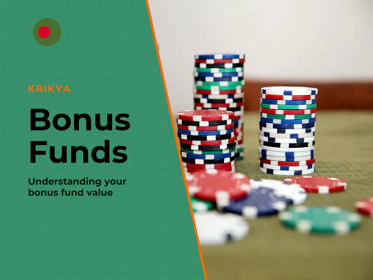 What to Look for in Bonus Amount and Bonus Funds. The bonus amount is the headline figure — "100% up to ৳15,000." The bonus funds are what actually land in your account. These two numbers are the same
