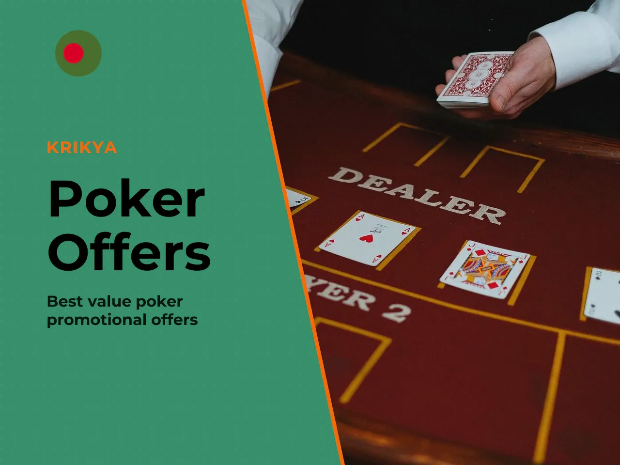 What Value to Look For Before You Join. Standard promotional offers in the poker section of an online casino include freeroll tournaments, deposit bonuses, rakeback programmes, and tournament tickets.