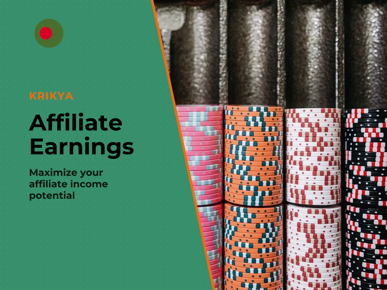 What Affects Earnings From the Affiliate Program. Real earnings depend critically on the volume of active players, deposit activity and marketing quality. If deposit conversions are low and promotions