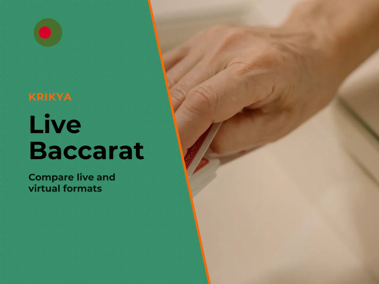 Is Live Baccarat Online Better than Standard Play?. The choice between formats is genuinely subjective. According to a Casino.org survey of mobile casino players, **84 % of mobile users prefer live-de