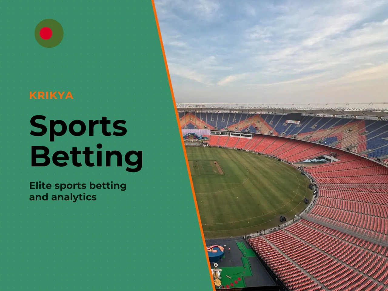 Sports Betting and Live Betting in the App. Sports analytics take centre stage. The local **sports** segment is inseparable from cricket — it dominates the platform's traffic according to affiliate ma