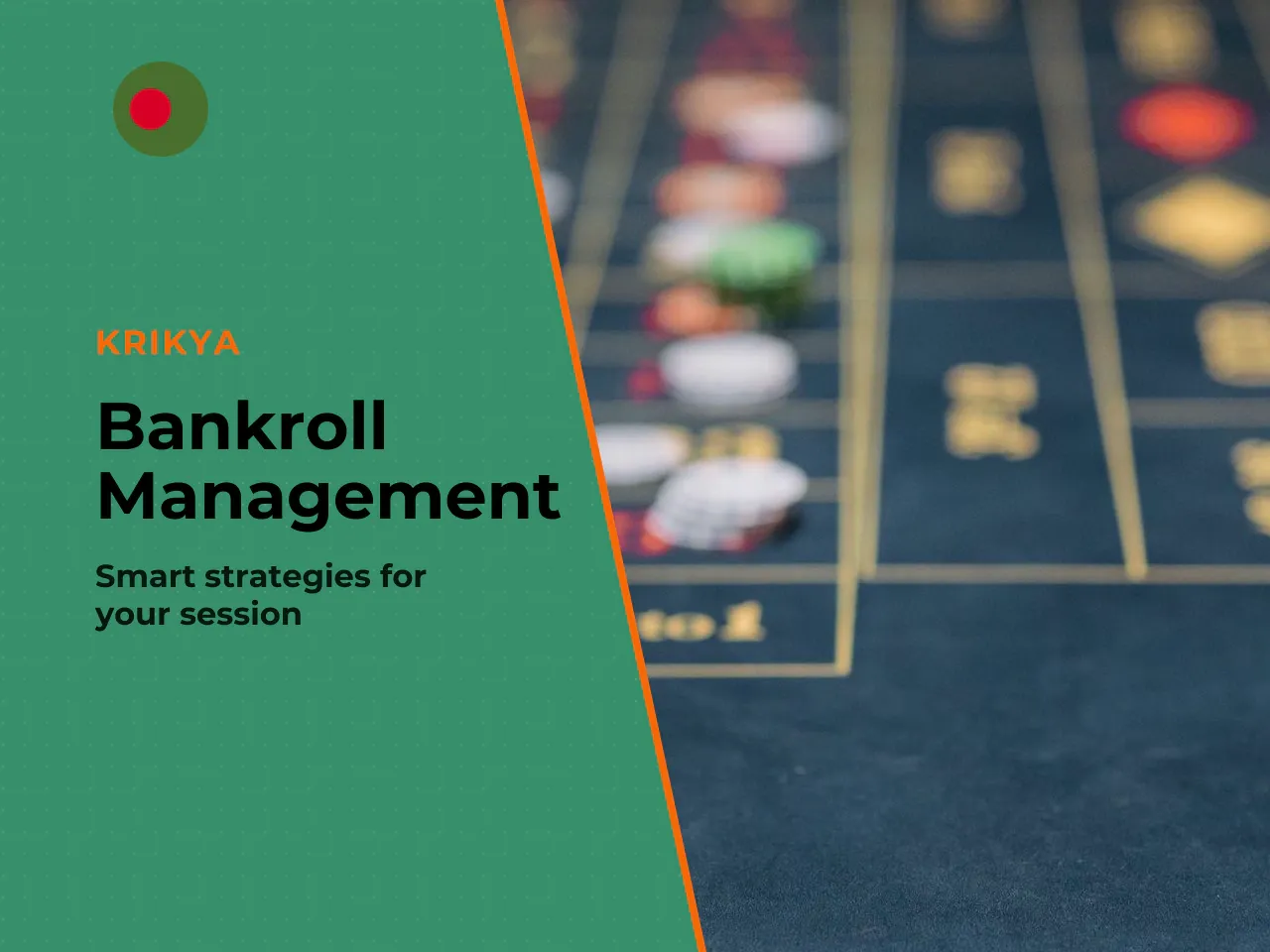 Here is a practical framework for your first real-money session, based on established bankroll management principles: 1. **Set a session budget** — decide before you start how much you are prepared to