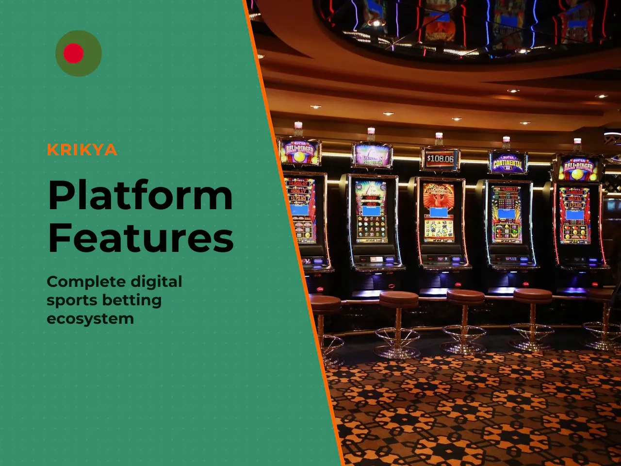 What Krikya Bangladesh Offers to Players. For the local market the platform provides a digital ecosystem uniting sports markets and slots under a single account. This is a standard approach for modern